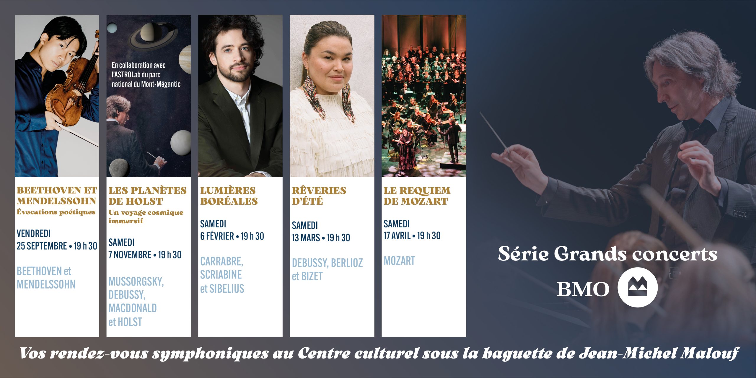 Grands concerts BMO 2026-2027